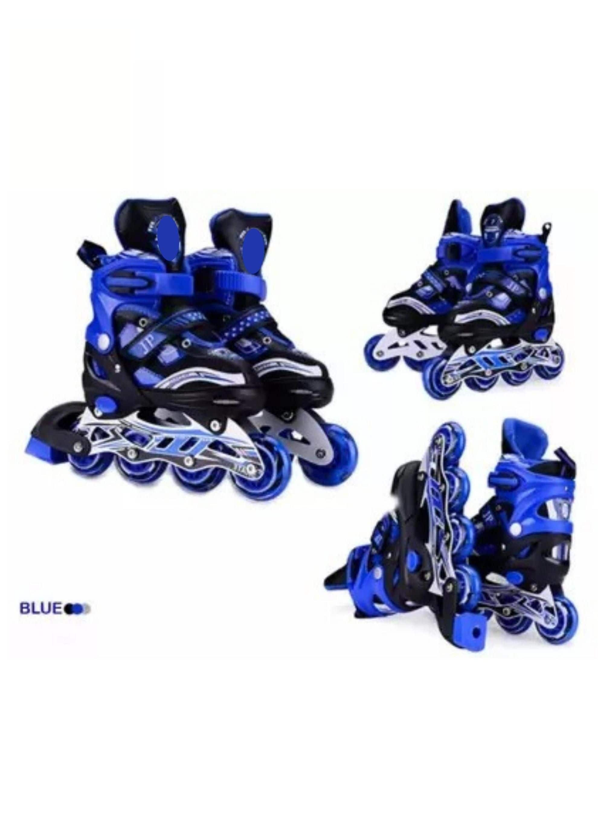 Thumbnail image for Generic Adjustable Inline Roller Skates Aluminium Alloy LED Light