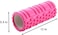 ULTIMAX EVA Yoga Foam Roller Floating Point Gym Physio Massage Fitness Equipment Massager for Muscle Multicolor (Pink) - 35cm