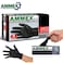 AMMEX-100pcs Disposable Gloves Oil Acid Resistant Nitrile Rubber Gloves For Home Food Laboratory Cleaning Use