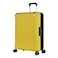 Eminent Vertica Hard Case Travel Bag Large Luggage Trolley Polypropylene Lightweight Suitcase 4 Quiet Double Spinner Wheels With Tsa Lock B0006M Yellow Black