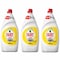 Fairy Plus Lemon Dishwashing Liquid Soap With Alternative Power To Bleach 600ml Pack of 3