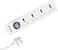 Honeywell Platinum 4 Out Surge Protector With Master Switch (White)