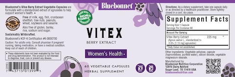 Bluebonnet Standardized Vitex Berry Extract