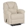 American Polo Linen Rocking Recliner Chair - Light Beige - American Polo