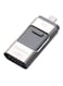 Iflash 3-In-1 U-Disk USB Flash Drive 16GB Silver/Grey