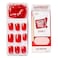 Kiss Impress Press-On Manicure False Nails BIPA050 Red 