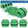 ABBASALI Outer Hex Male Threaded PPR Pipe Plug End Cap Garden Hose Water Pieces (10, 1/2 inch)