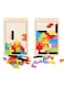 Generic Wooden Tetris Tangram Brain Teaser Puzzle