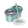 Dreamons link Mop and Bucket Set 360 Degree Spin Rotating Mop with Bucket 2 Microfiber Heads and Adjustable Handle for Home Wooden Floor Cleaning Tools