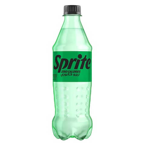 Sprite Zero Calories Soft Drink Pet Bottle 500ml Pack of 24