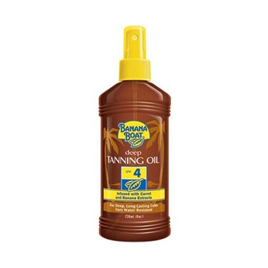 Bannana Boat Oil Dark Tanning SPF4 236ML