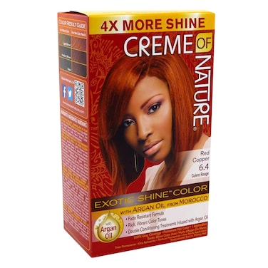 Creme Of Nature Exotic Shine Hair Colour 6.4 Red Copper