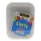 TECHPAK PARTY TRAY MED WHT