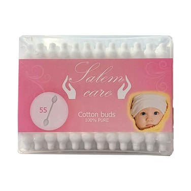 سالم كير أعواد قطنية 55 قطعة