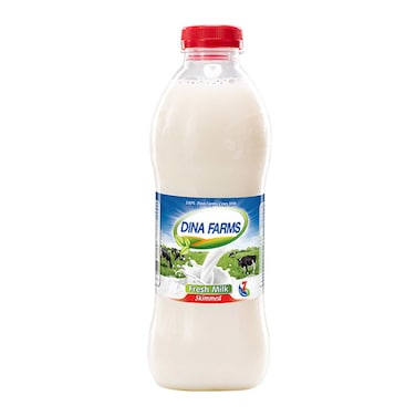 Dina Farms Skimmed Milk - 850ml