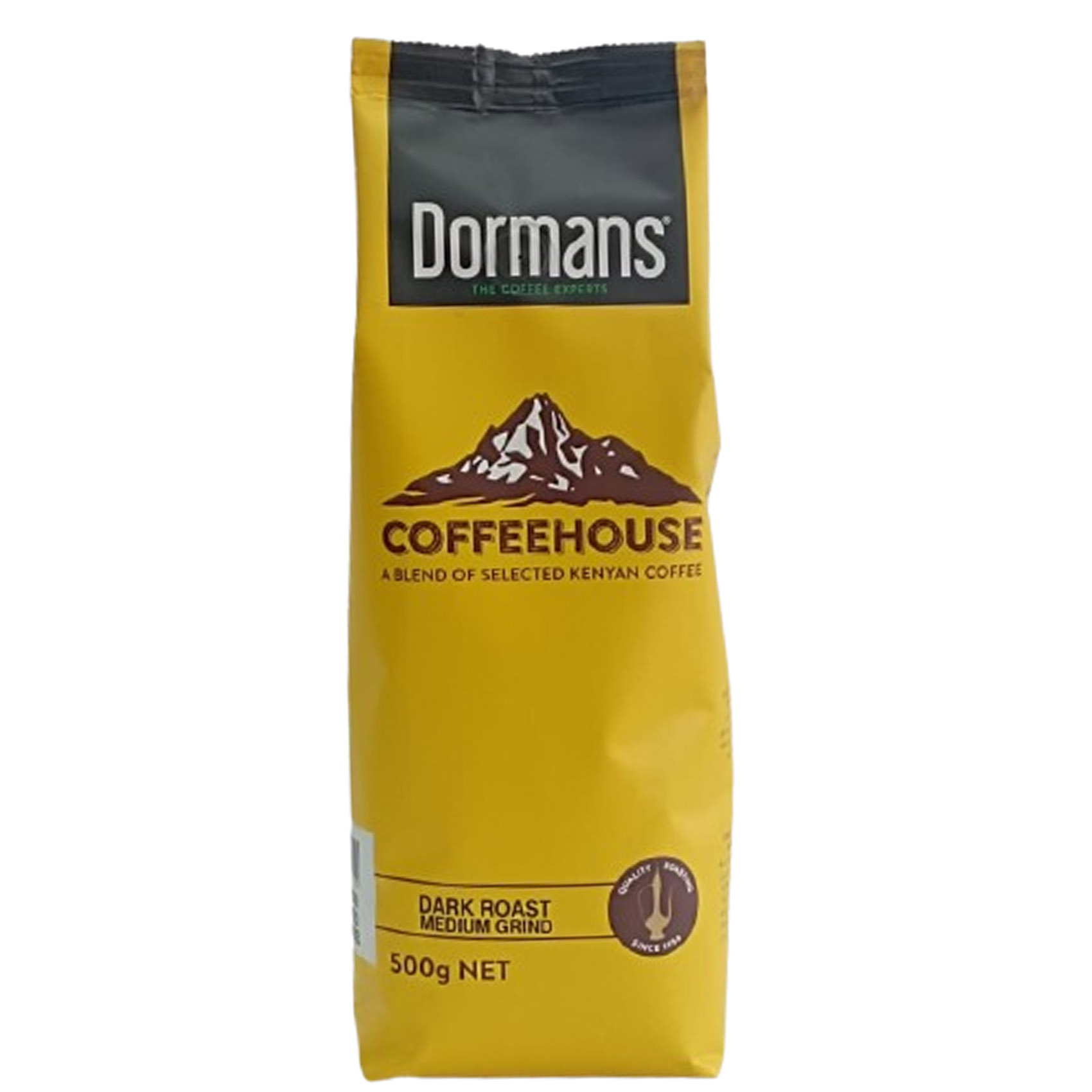 Dormans Coffeehouse Dark Roast Medium Grind Coffee 500g
