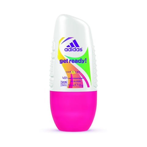 Adidas Get Ready Cool And Care Roll On 50ml
