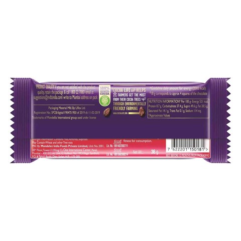 Cadbury Dairy Milk Fruit  Nut 35G