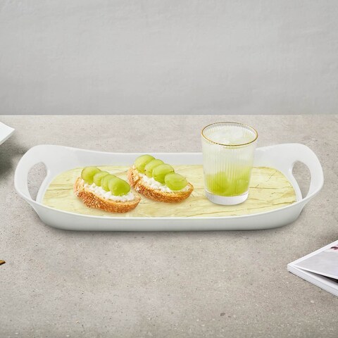 RK COMFORT TRAY LARGE BEIGE STATIC GOLD, DWT1072BEG, 16.25&quot; x 10.25&quot;