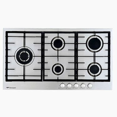 بومباني موقد غاز مدمج  BO-293MQ فضي 90 سم