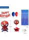 Superhero Spiderman Birthday Party Decorations Kids Supplies Balloons (55pcs)