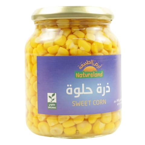 Natureland Organic Sweet Corn 340g