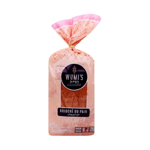 Wumis Brioche Du Pain Sliced Bread 500g