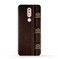 AMC Design Protective Case Cover for Nokia 4.2 with Dark Leather Design