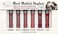 The Balm Meet Matte Hughes Set Of 6 Mini Long-Lasting Liquid Lipsticks