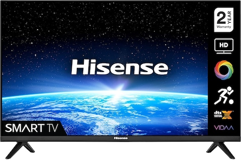 هايسنس 32 بوصة، HD، تلفزيون ذكي، 32A4GTUK، تحسين الألوان الطبيعية، DTS Virtual X، نظام VIDAA U5، واي فاي، ، 2021