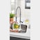Organizers Collapsible Sink Washer Collapsible Kitchen Colander Sink Basket for Fruits and Vegetables Drain Rack, Strainer Tray, Shelf Storage, Holder over the Sink, White, OR-8119, ORGANIZERS-OR-8119