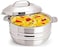 Royalford Stainless Steel Hot Pot Casserole, Silver