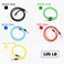 Generic-11pcs Resistance Bands Set Workout Fintess Exercise Tube Bands Door Anchor Ankle Straps Cushioned Handles with Carry Bags for Home Gym Travel