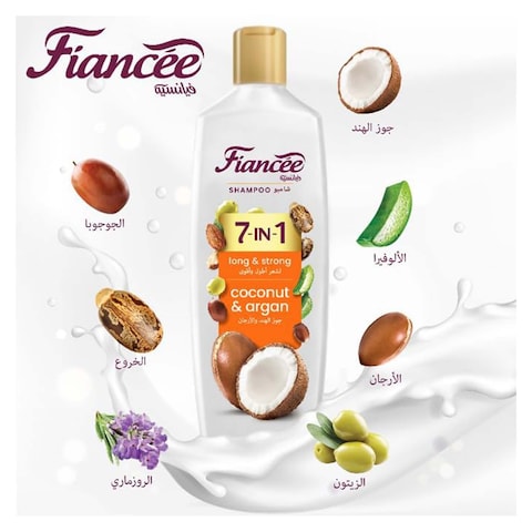 Fiancee 7In1 Shampoo with Coconut and Argan - 340 ml