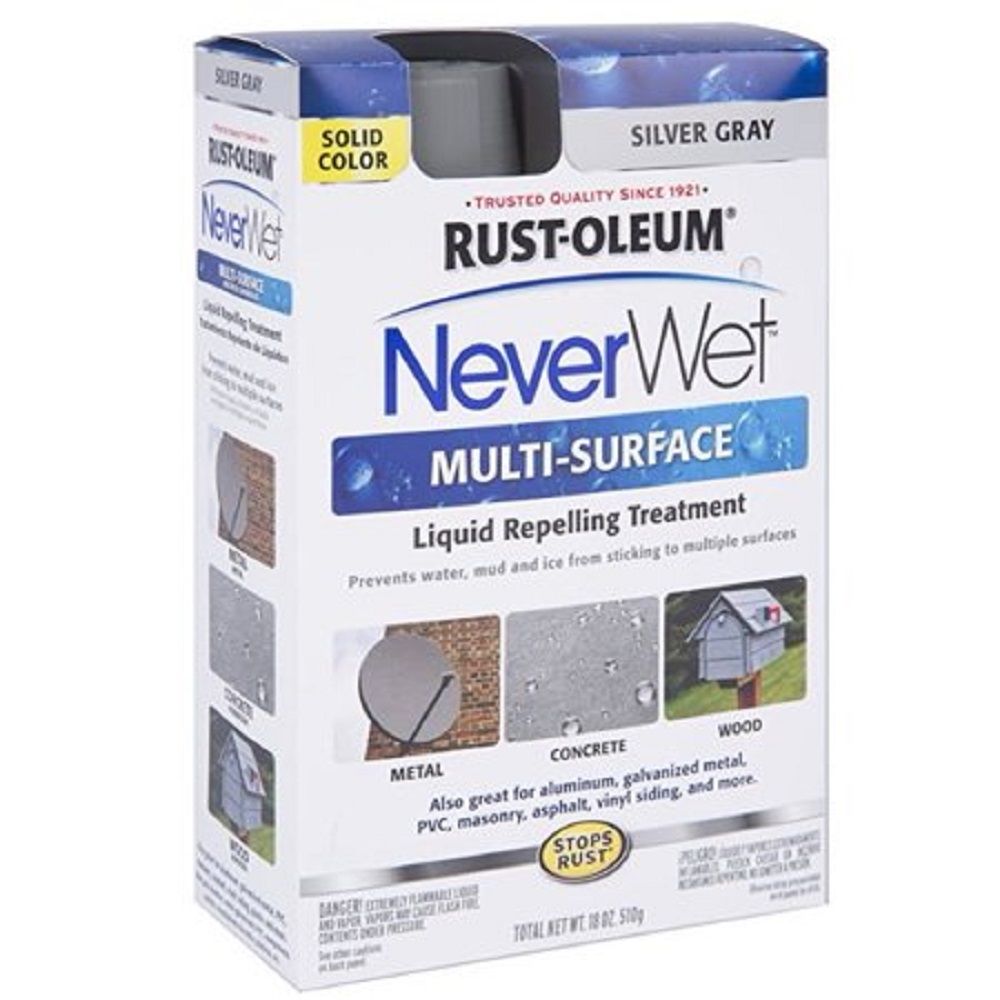 Buy Rustoleum - Neverwet Liquid Repellent Silver Gray Kit Online ...