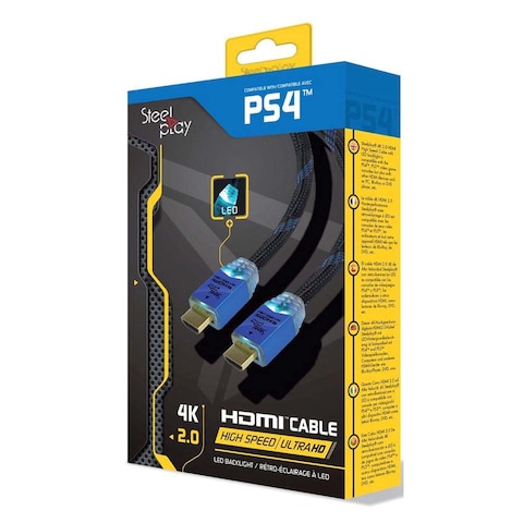 ستيبلاي سلك  4K 2.0 HDMI LED عالي السرعة لجهاز اكس بوكس وان - متعدد الألوان