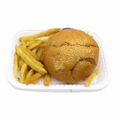 Combo Chicken Burger With Fries