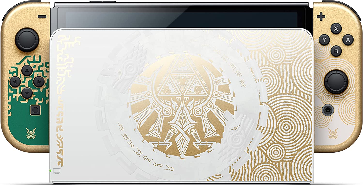 Nintendo Switch OLED Model Console - Legend of Zelda: Tears of the Kingdom Edition (Japanese Version) By Nintendo