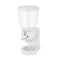 Home White Cereal Dispenser Dry Food countertop Kitchen Tools Storage Container, Dry Food Dispenser