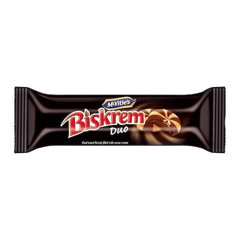 Ulker Biskrem Duo Chocolate Filled Biscuits - 51 gram