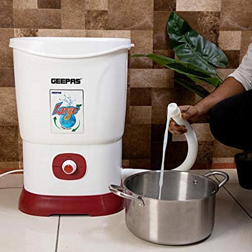 Buy Geepas 160 Watts Plastic Laban Maker 25 L - Yogurt Maker Machine ...