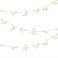 Gold Foiled Mistletoe Garland