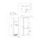 Indesit Built-in Frost Free Fridge IB7030FE 194L White
