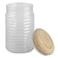 Pasabahce Babylon Jar with Airtight Wooden Lid 1120ml