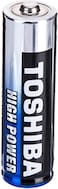 TOSHIBA Long-lasting Vibration resistance High Power Alkaline AA - 20 Battery Pack
