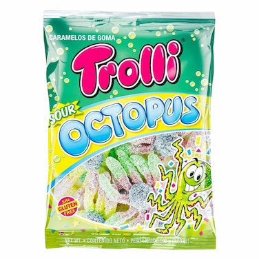 Trolli Sour Octopus Candy 100g