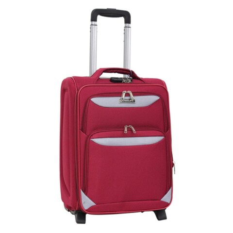 STARLIFE Single Softside Spinner 2 Wheels Fabric Cabin Trolley Luggage With Number Lock 20 Inches