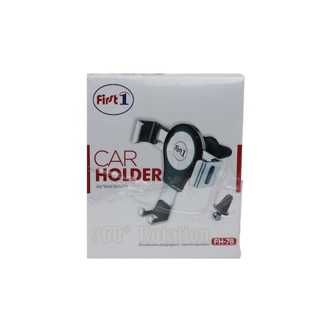 First 1 FH-78 Car Holder with First 1 C08 Car Charger