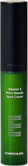 Commonlabs Vitamin E Micro Needle Spot Cream For Stubborn Acne Treatment, Skin Disinfecting And Calming Spot Cream, For Acne Prone Skin
