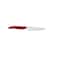Kyocera Advanced Ceramic Revolution Series 4.5-inch Utility Knife, Red Handle, White Blade
